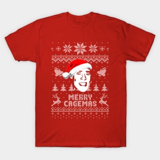 Merry Cagemas Christmas Parody T-Shirt